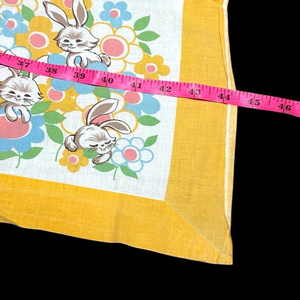 Vintage crib sheet